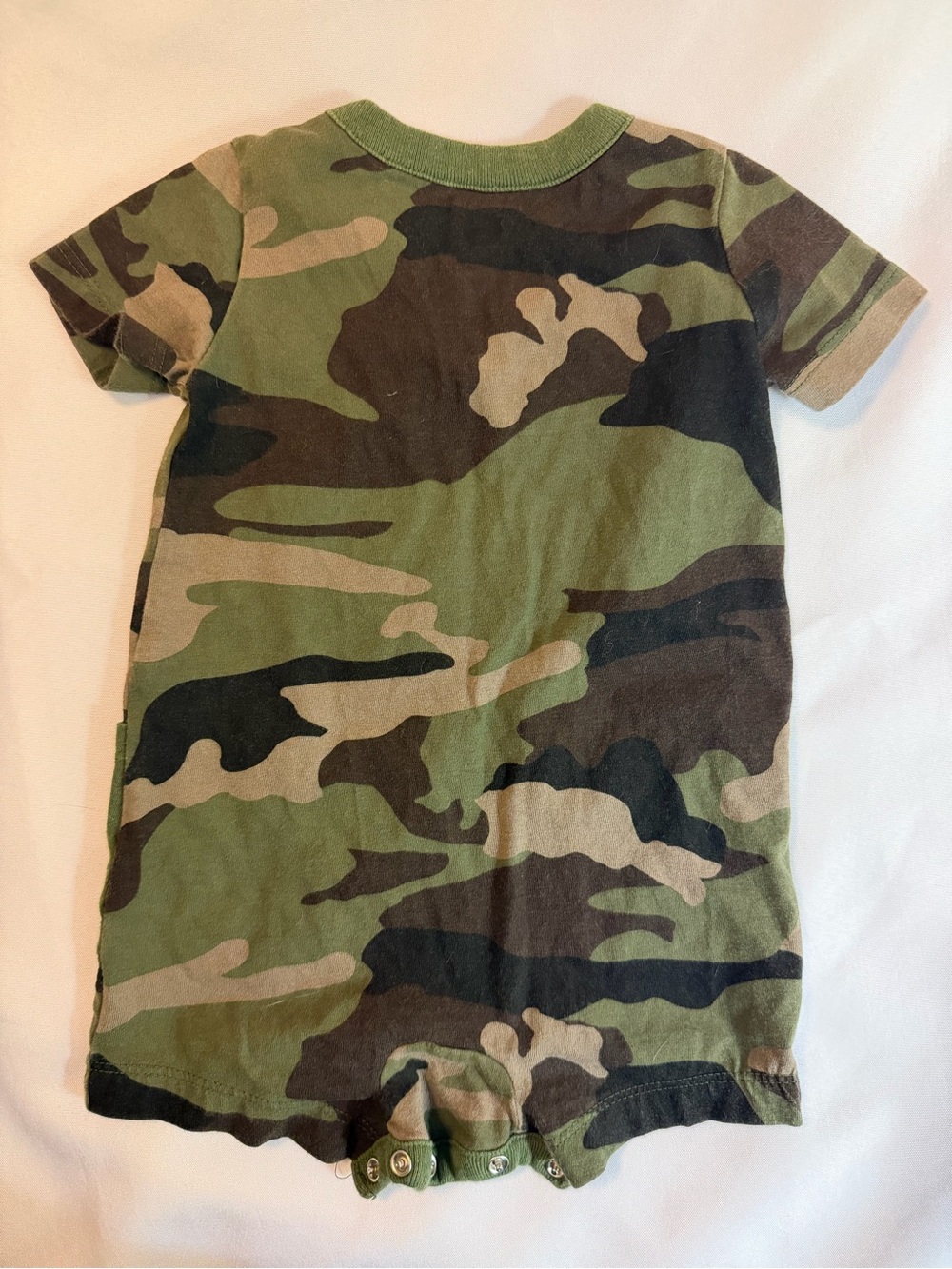 4 piece bundle. wonder nation Green Baby Top & Camouflage Bodysuit Set - Picture 6 of 14